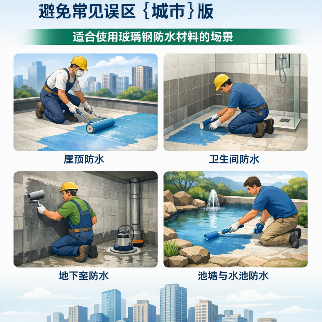 玻璃钢防水材料施工注意事项，避免常见误区 丹东 版