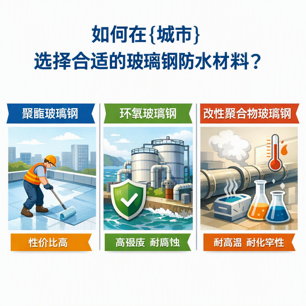 如何在丹东选择合适的玻璃钢防水材料？